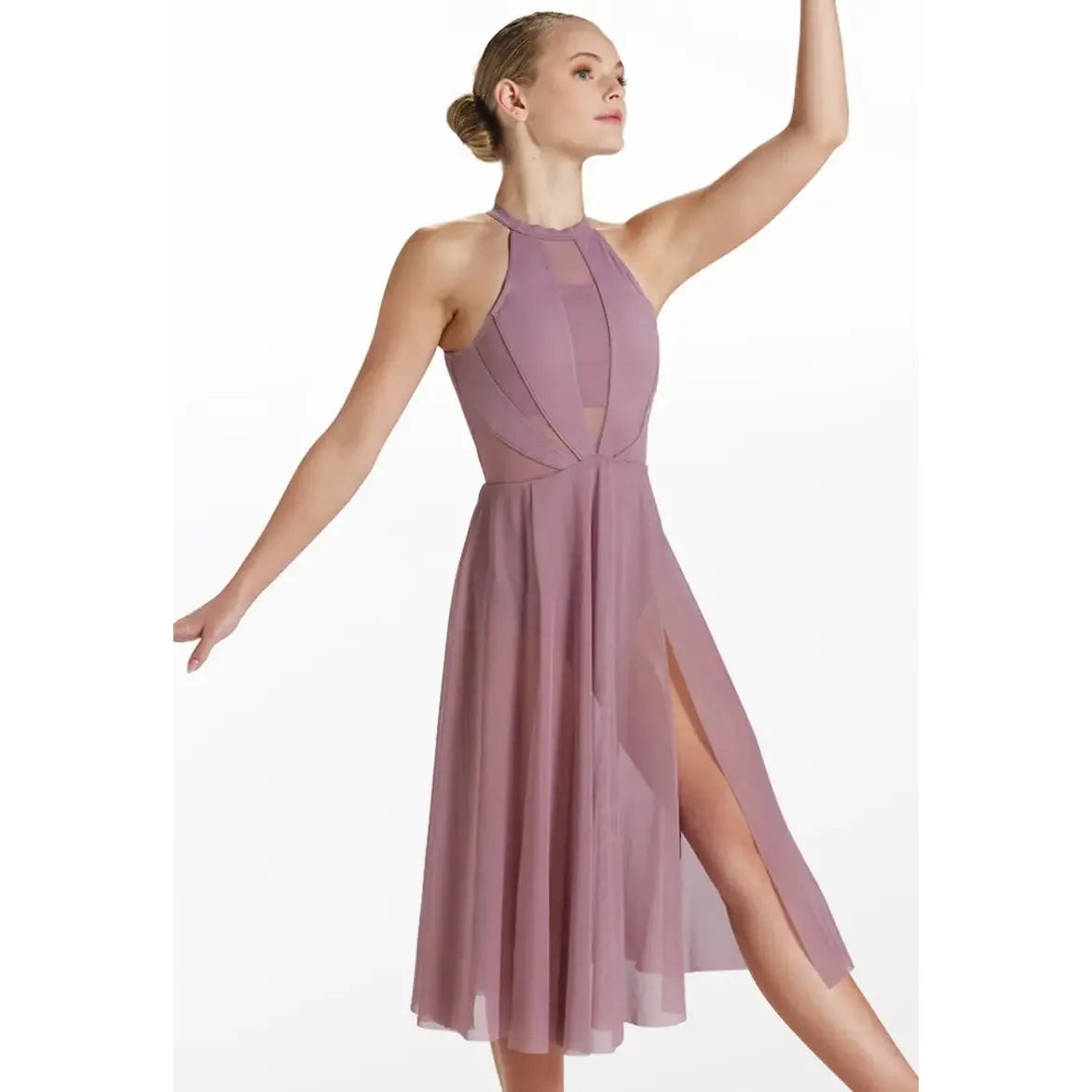 Balera High Neck Halter Dance Dress – Blackfeather Dancewear