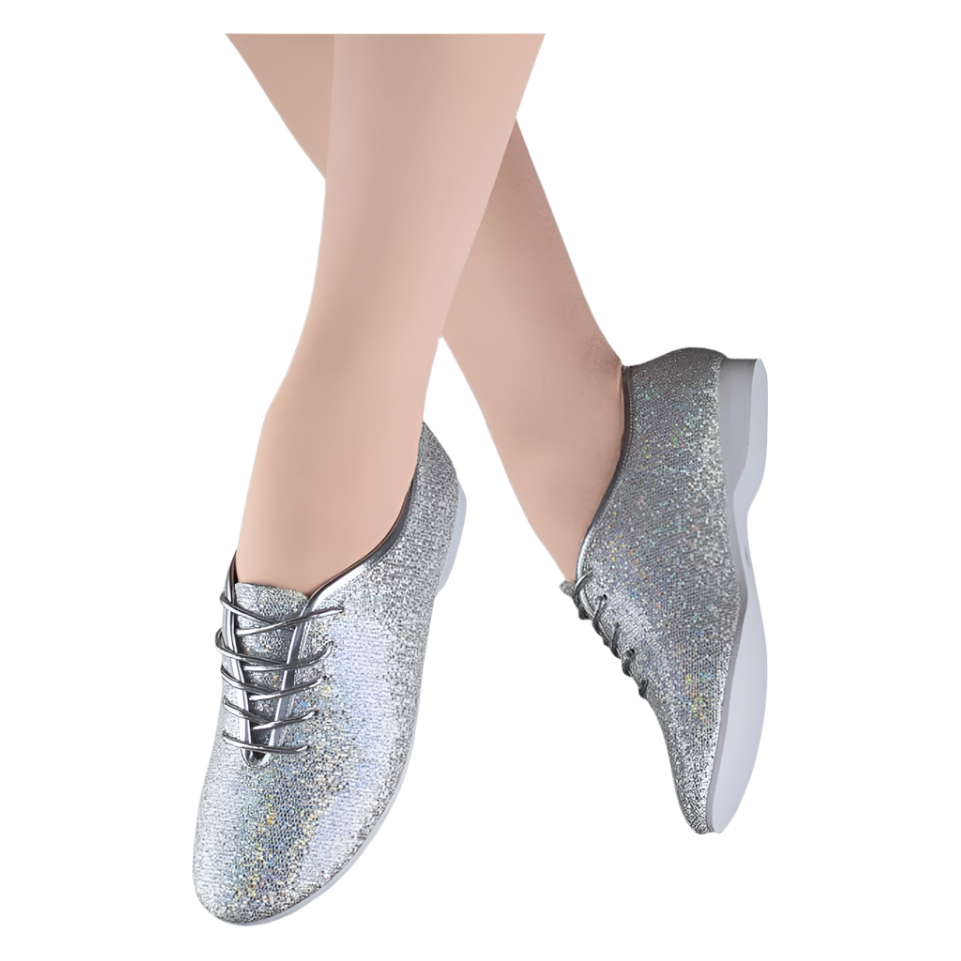 Sparkly top dance shoes