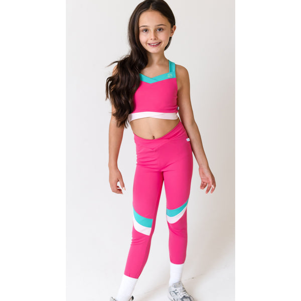 D by Dolly Cross Over Fushia Kids Gymset