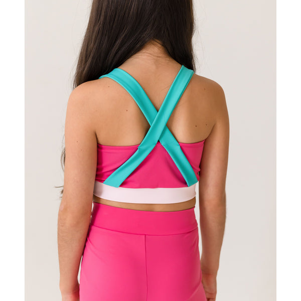 D by Dolly Cross Over Fushia Kids Gymset