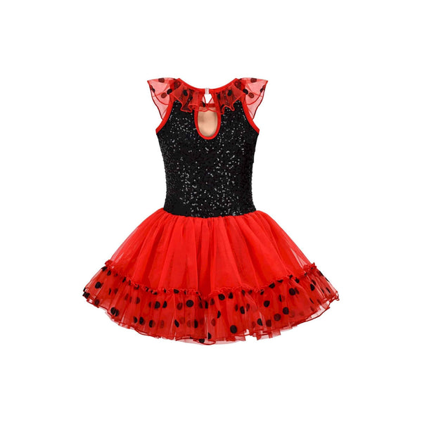 De La Diva ‘Lady Bug’ Red Ladybird Character Dance Costume