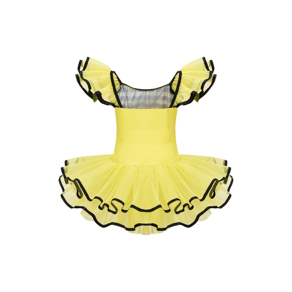 De La Diva ‘Queen Bee’ Yellow & Black Sequin Tutu Dance Costume