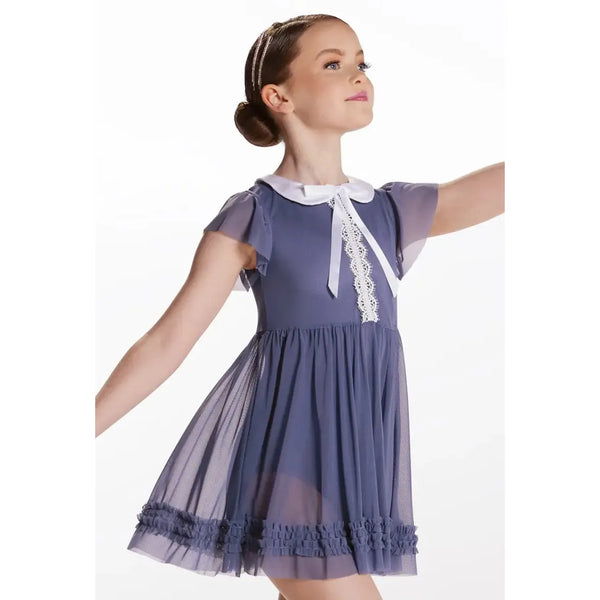 Weissman 'Head Above Water' Ruffle Hem Dance Dress
