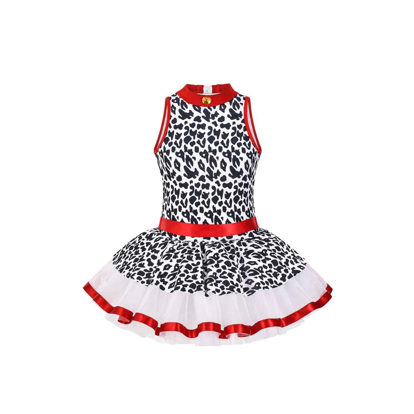 De La Diva ‘Pawsome’ Animal Print Character Dress Dance Costume