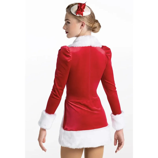 Weissman 'Santa's Gonna Rock And Roll' Velvet Rockette-Inspired Dance Costume