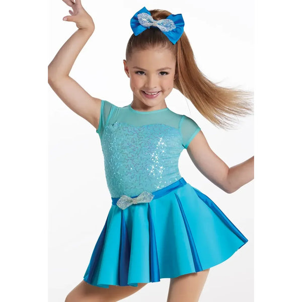 Weissman 'Never Gonna Not Dance Again' Sequin Skater Dress Jazz Dance Costume