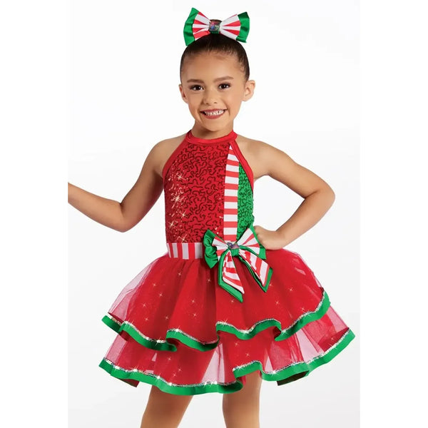 Weissman 'Underneath The Tree' Sequin Holiday Present Dress Dance Costume