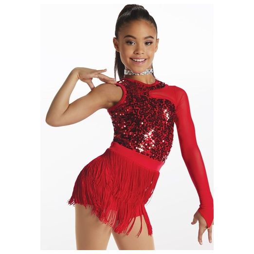 Weissman Showtime Collection 'Roxie' Dance Costume - Red or Purple