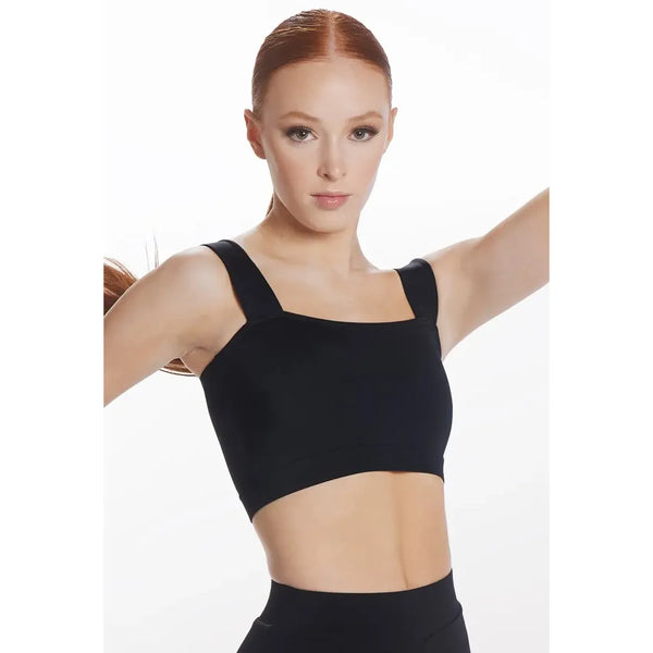 Weissman Wide Strap Bandeau Top Dancewear