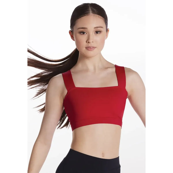 Weissman Wide Strap Bandeau Top Dancewear