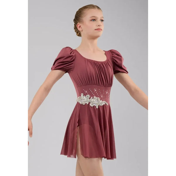 Weissman ‘Right On Time’ Crystal Babydoll Dance Dress