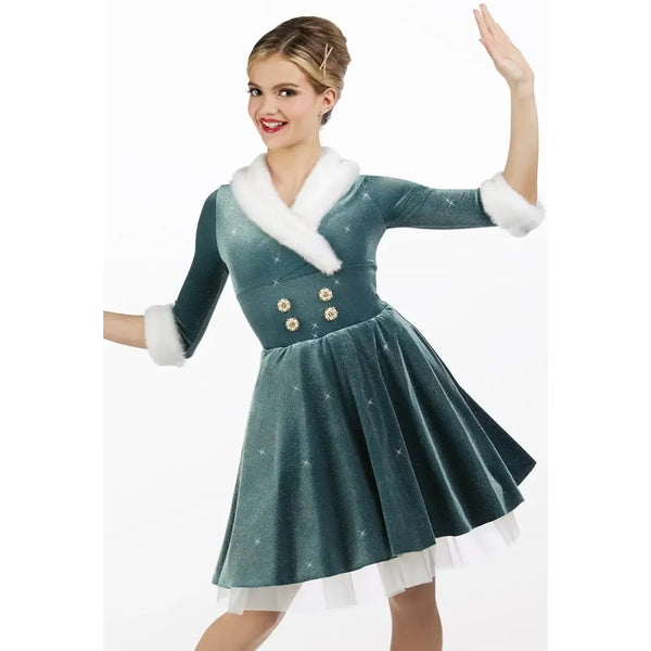 Weissman ‘Christmas Love’ Mrs Claus Christmas Dress Dance Costume