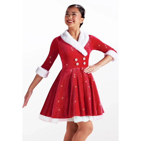 Weissman ‘Christmas Love’ Mrs Claus Christmas Dress Dance Costume