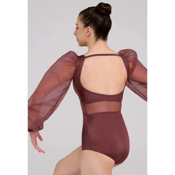 Weissman 'We’ll Be Fine' Poet Sleeve Dance Leotard