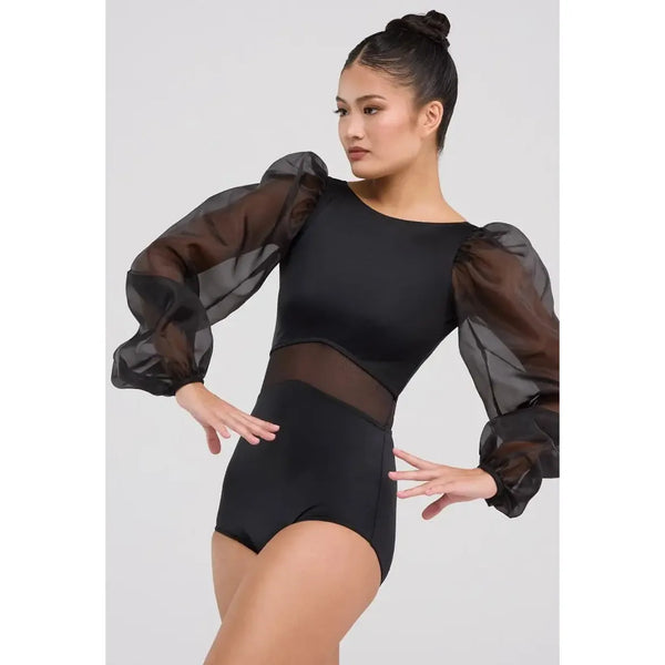 Weissman 'We’ll Be Fine' Poet Sleeve Dance Leotard