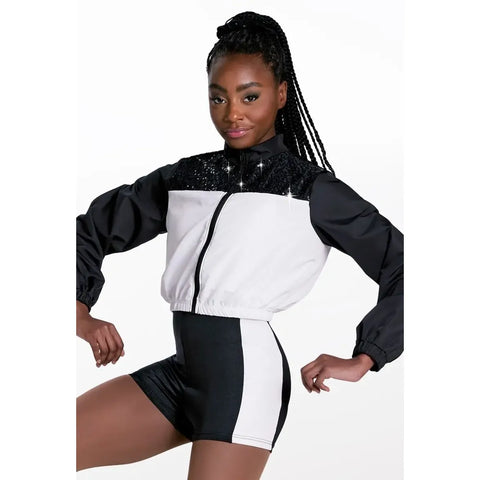 Weissman ‘Thunder’ Sequin Spandex Street Commercial Dance Costume Set