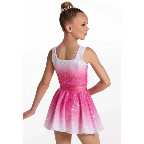 Weissman ‘Blank Space’ Ombré Sequin Dance Costume Set