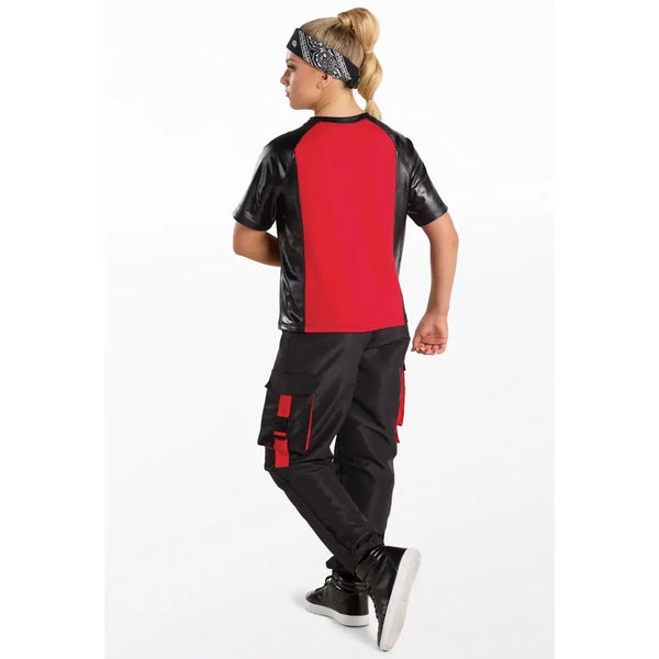 Weissman 'Walk It Out' Unisex Metallic Tee & Street Dance Jogger Set
