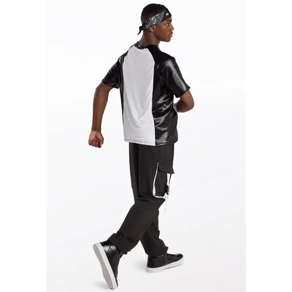 Weissman 'Walk It Out' Unisex Metallic Tee & Street Dance Jogger Set