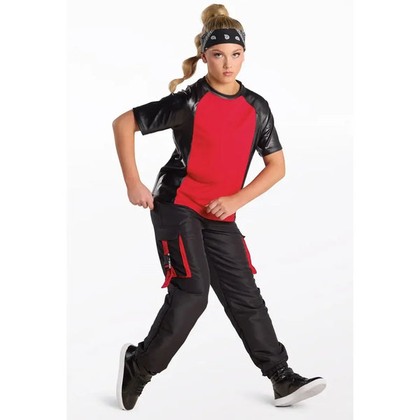 Weissman 'Walk It Out' Unisex Metallic Tee & Street Dance Jogger Set