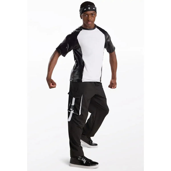 Weissman 'Walk It Out' Unisex Metallic Tee & Street Dance Jogger Set