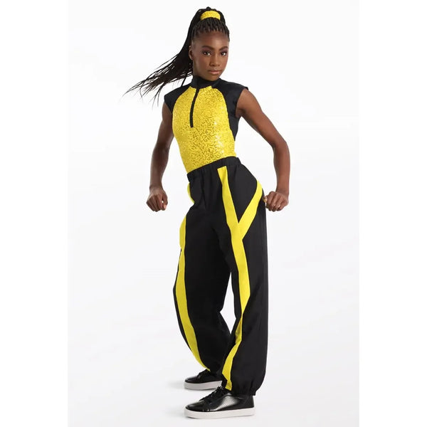 Weissman 'Yukon' Commercial Dance Sequin Jumpsuit