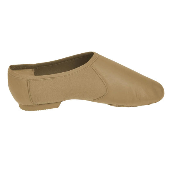 Zapatos de jazz con cordones y suela completa de cuero Starlite - Blanco o negro