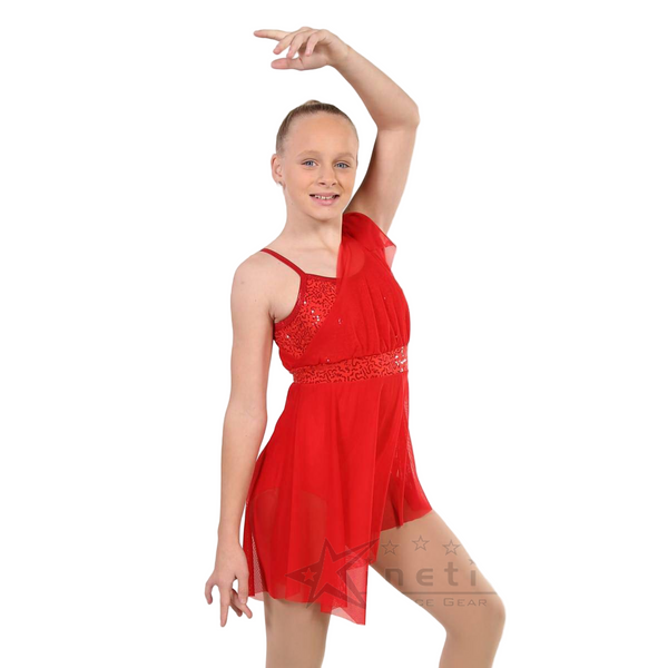 Kinetic 'Jar of Hearts' Sequin Bodice Lyrical Dance Costume
