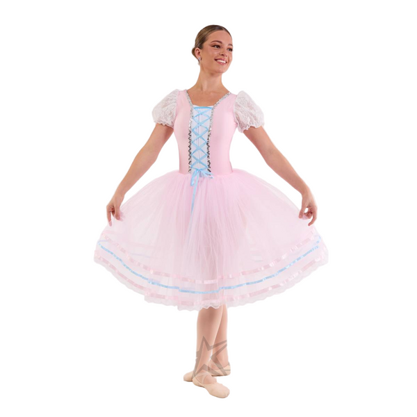 Kinetic 'Fair Maiden' Pastel Blue & Pink Romantic Tutu Dance Costume