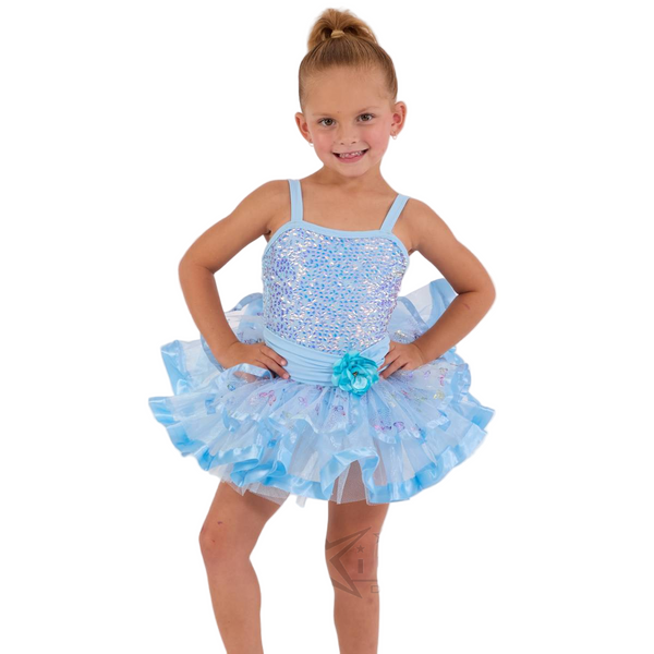 Kinetic Creations 'Thank Heavens for Little Girls' Soft Tulle Butterfly Print Tutu