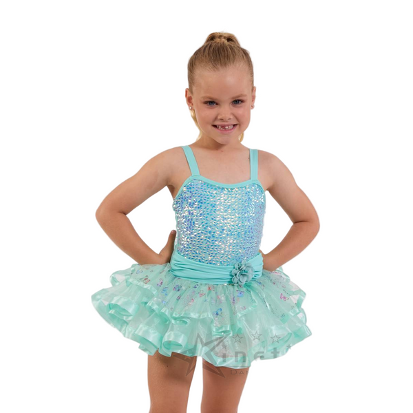 Kinetic Creations 'Thank Heavens for Little Girls' Soft Tulle Butterfly Print Tutu