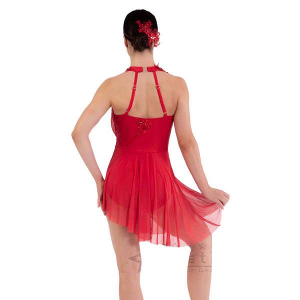 Kinetic Creations 'Breathe Me' Lyrical Applique Dance Dress