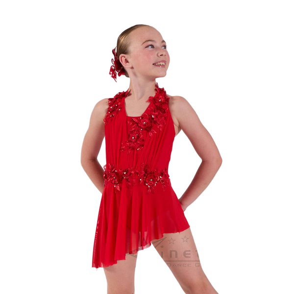 Kinetic Creations 'Breathe Me' Lyrical Applique Dance Dress