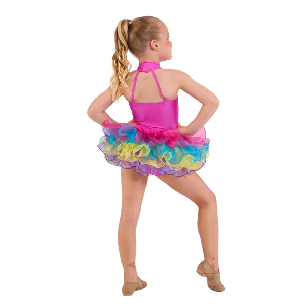 Kinetic Creations 'Rainbow Colours' Rainbow Sequin Tutu Dance Costume