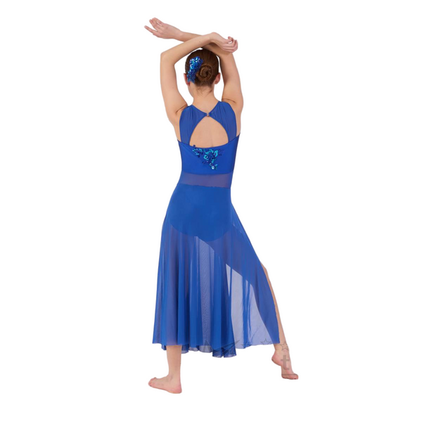 Kinetic Creations 'ARMS' Split Skirt Dress Lyrical Dance Costume