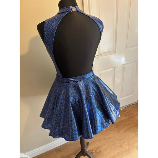 BFD 'Arctic Pulse' Rock n Roll Dance Costumes Set - age 11-12 Back