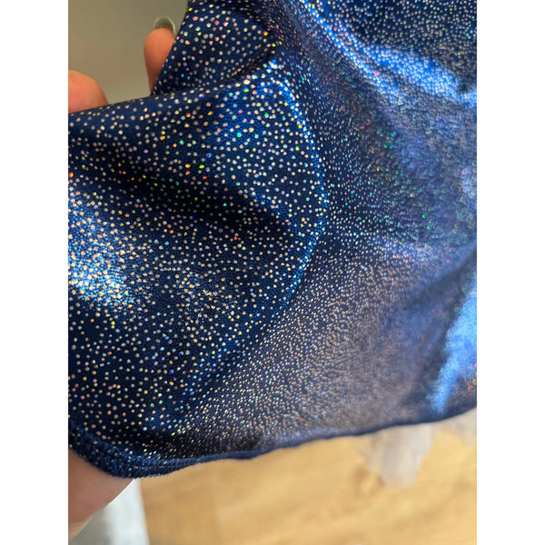 BFD 'Arctic Pulse' Rock n Roll Dance Costumes Set - age 11-12 Leotard Fabric