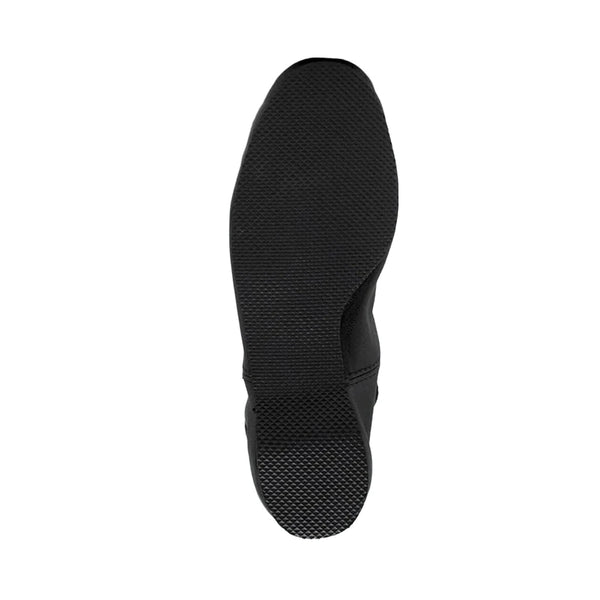BLOCH 'Essential Jazz' Black Lace Up Full Rubber Sole Jazz Dance Shoes Sole