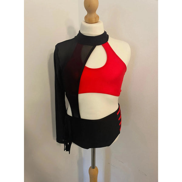 Blackfeather 'Alicia' Disco Freestyle Jazz Commercial Dance Costume
