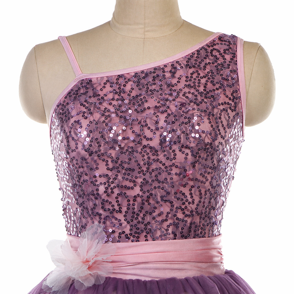 Blackfeather 'Lilah's Dream' Dusty Mauve Romantic Sequin Tutu