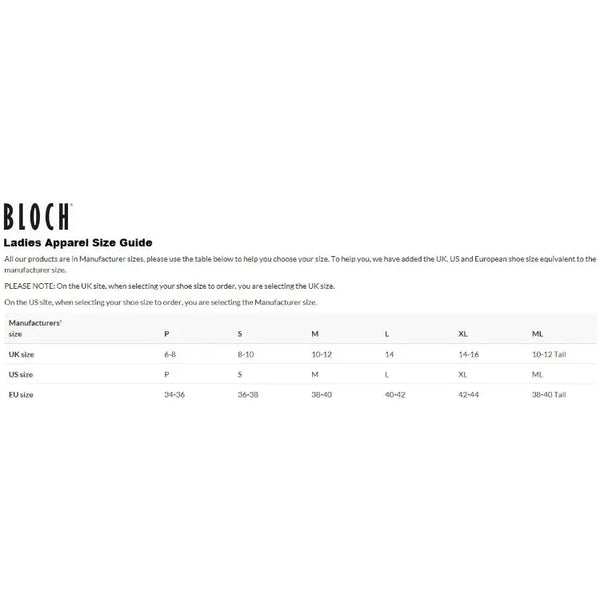 BLOCH 'Remy' Black Mesh Back Dance Crop Top