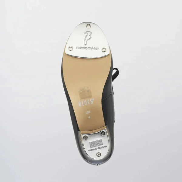 Bloch black timestep tap shoe from underneath