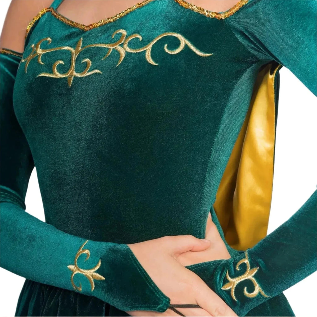 HIRE: Green Velour Irish Dance Dresses – Blackfeather Dancewear