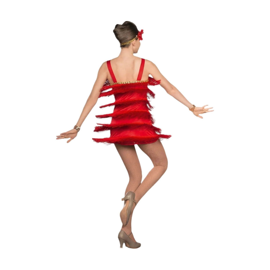 HIRE: Red Tassel Jazz Flapper Dresses – Blackfeather Dancewear