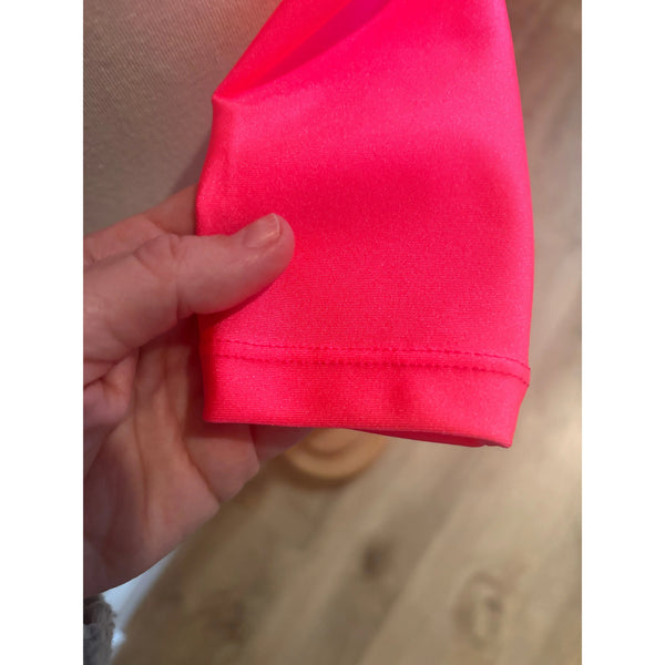 Blackfeather Long Sleeve Keyhole Back Lined Dance Crop Top