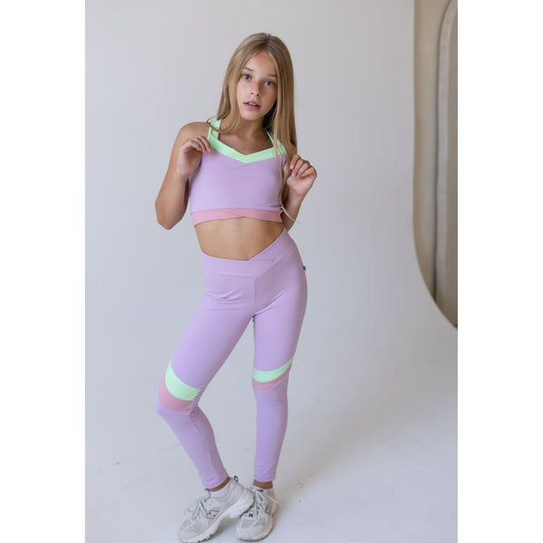 D by Dolly Pastel Lilac Girls Gym Set