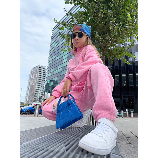 D by Dolly Pink Girls Jogging Suit