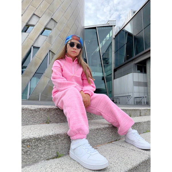 D by Dolly Pink Girls Jogging Suit