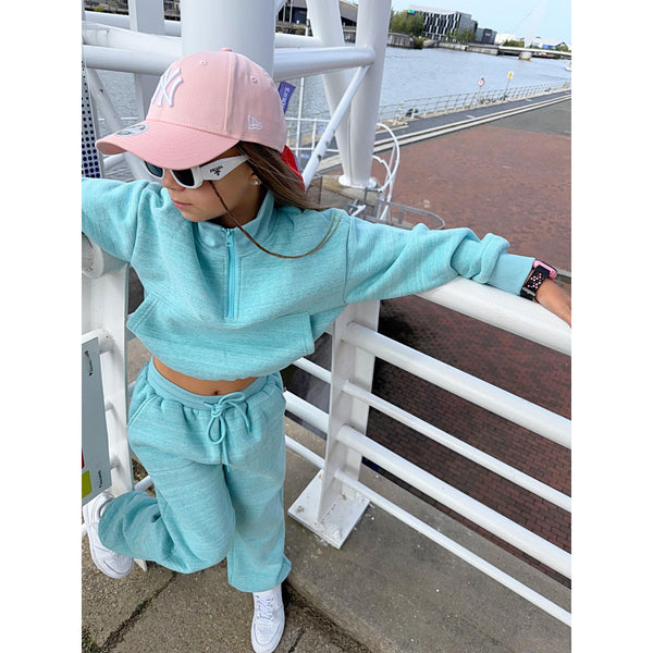 D by Dolly Aqua Girls Jogging Suit