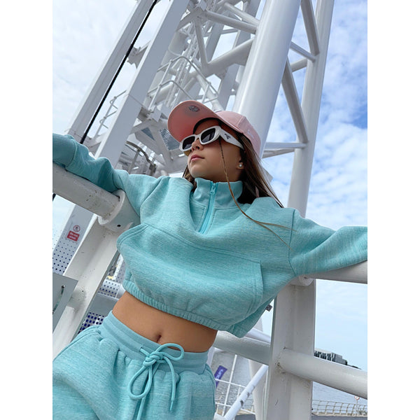 D by Dolly Aqua Girls Jogging Suit